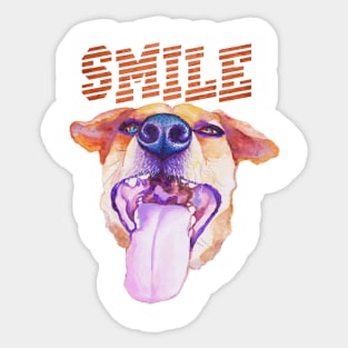 Dog smile Sticker